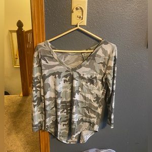 Small camo long sleeve